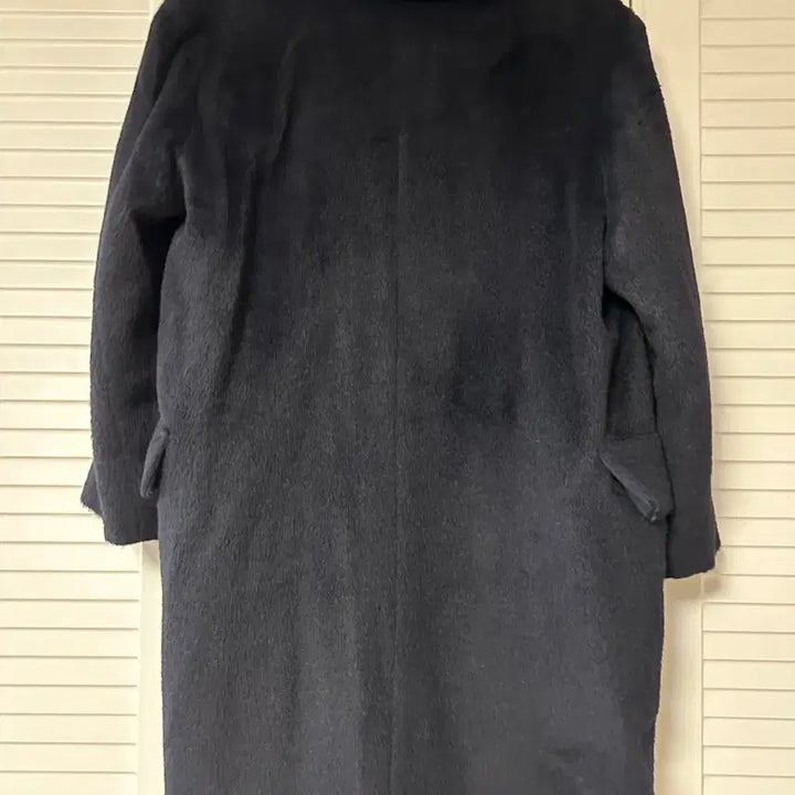 [BUNJANG] STUDIO BONNIE Black Double Llama Wool Coat / STUDIO BONNIE 블랙 더블 라마 울 코트 95