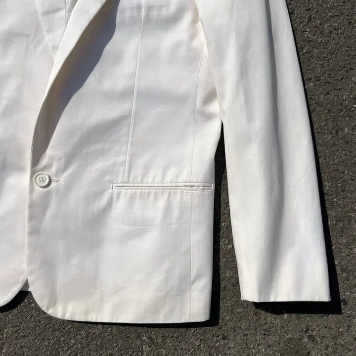 [BUNJANG] Dior Homme 06SS Hedi Slimane White Blazer Jacket / 디올옴므 06SS 에디 시절 피크드 라펠 화이트 블레이저