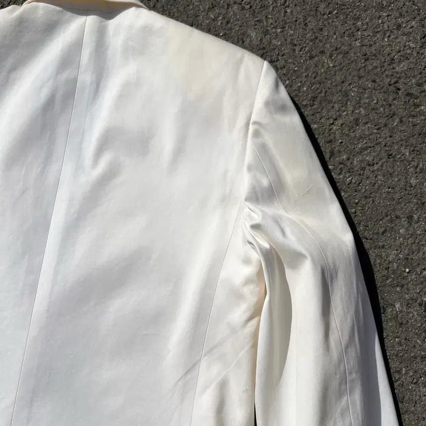 [BUNJANG] Dior Homme 06SS Hedi Slimane White Blazer Jacket / 디올옴므 06SS 에디 시절 피크드 라펠 화이트 블레이저