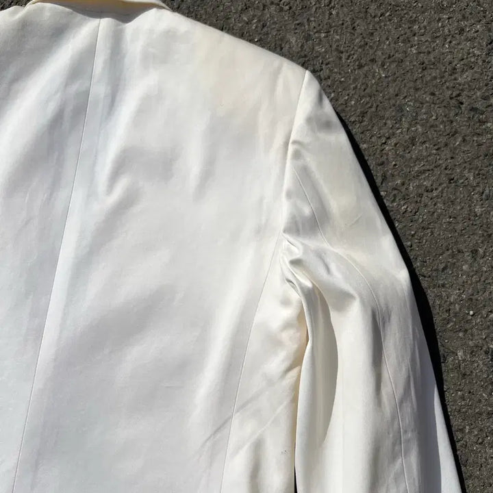 [BUNJANG] Dior Homme 06SS Hedi Slimane White Blazer Jacket / 디올옴므 06SS 에디 시절 피크드 라펠 화이트 블레이저