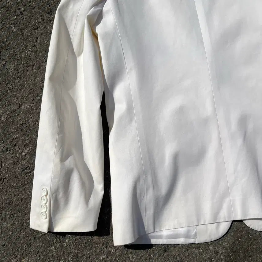 [BUNJANG] Dior Homme 06SS Hedi Slimane White Blazer Jacket / 디올옴므 06SS 에디 시절 피크드 라펠 화이트 블레이저