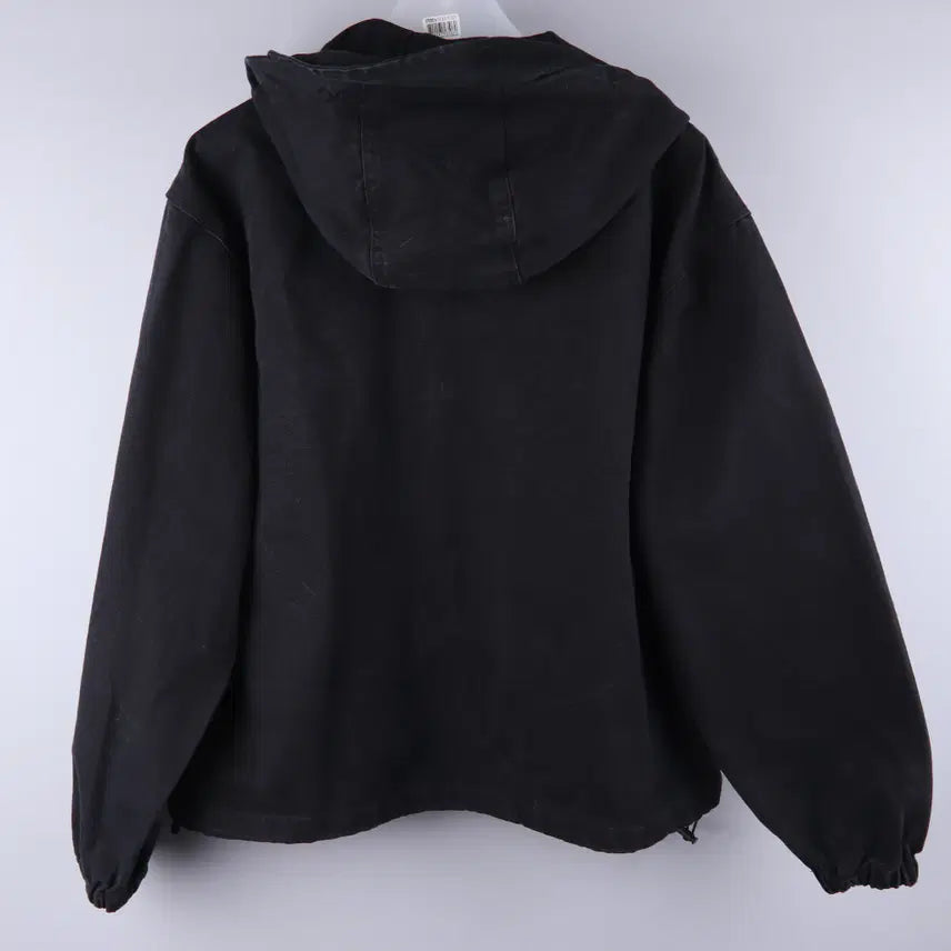 [BUNJANG] Vintage Denim Hooded Work Jacket (F) / 빈티지 데님 후드 워크 자켓 (F)