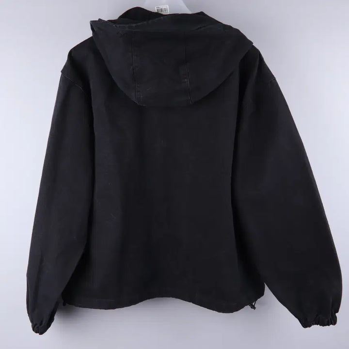 [BUNJANG] Vintage Denim Hooded Work Jacket (F) / 빈티지 데님 후드 워크 자켓 (F)