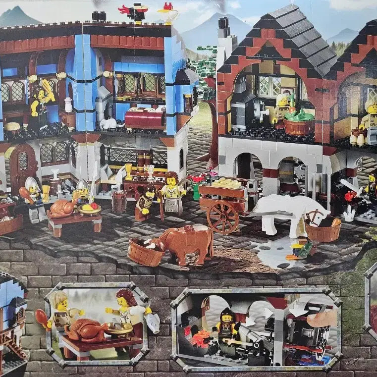 [BUNJANG] Lego Castle 10193 Medieval Village Used / 레고 캐슬 10193 중세마을 중고판매