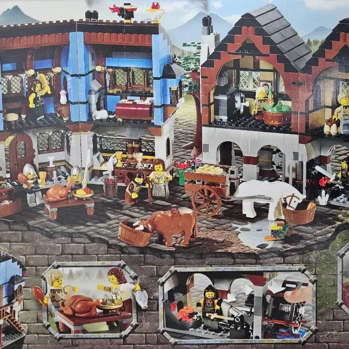 [BUNJANG] Lego Castle 10193 Medieval Village Used / 레고 캐슬 10193 중세마을 중고판매