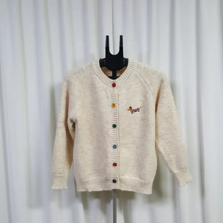 [BUNJANG] BNX Rainbow Button Cardigan / 24년 BNX 여성 가디건 무지개단추 FREE 오일장