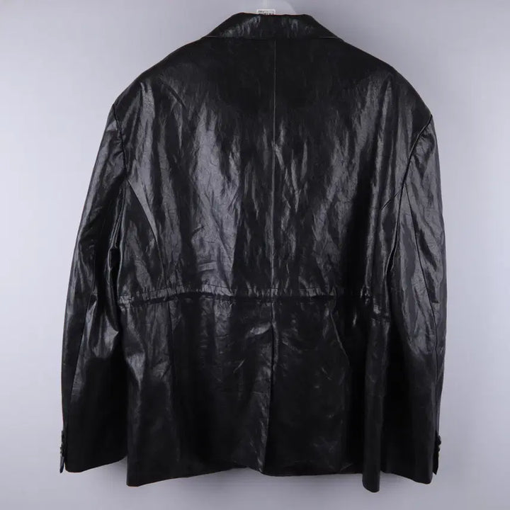 [BUNJANG] 르마드 Hourglass Leather Jacket Black / 르마드 아워글래스 레더 자켓 블랙 (3)