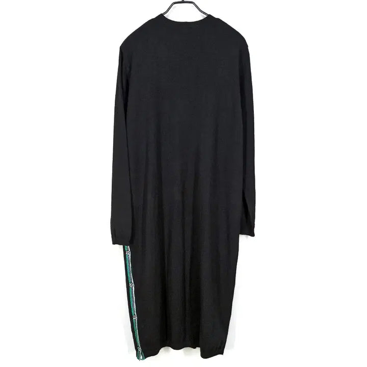 [SOLD OUT] 베르니스 여성 춘추 양옆버튼 오픈형 롱가디건 블랙85 (HU43237)