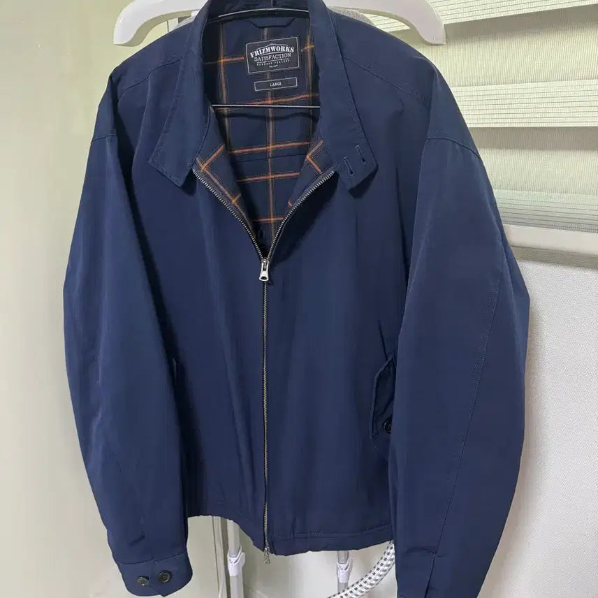 [BUNJANG] Prism Works Harrington Jacket Navy L / 프리즘웍스 해링턴 자켓 네이비 L