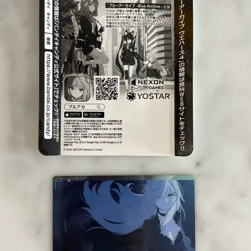[BUNJANG] Blue Archive Wafer Random Card / 블루아카이브 웨하스 랜덤 카드
