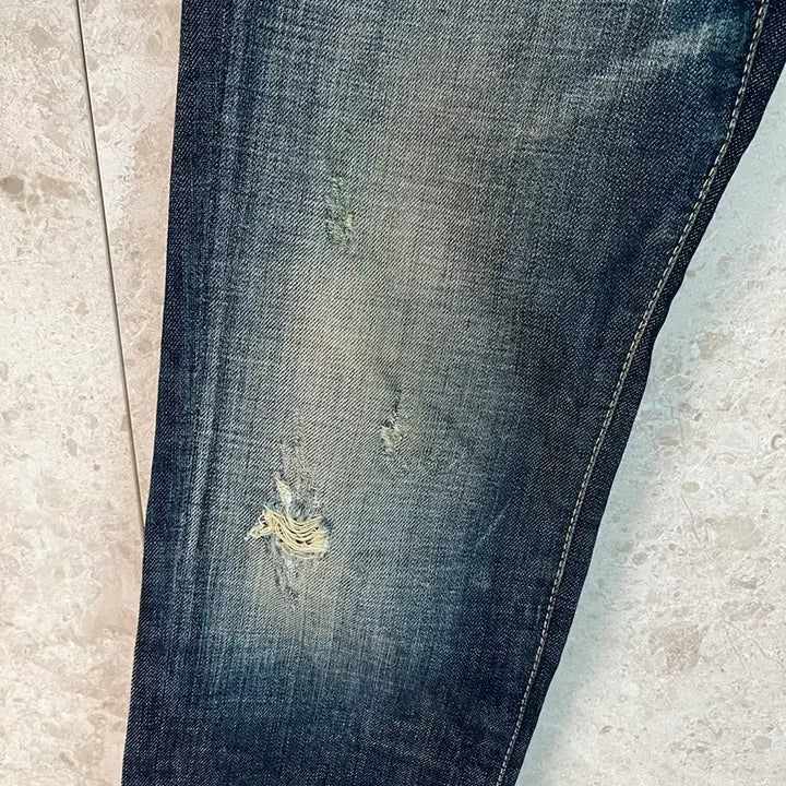 [BUNJANG] Dsquared2 Denim Jeans / 디스퀘어드2 데미지 워싱 청바지 44 정품