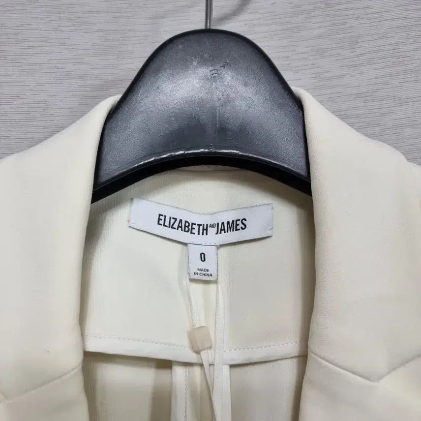 [BUNJANG] Elie Tahari Spring/Autumn White Jacket / ㅡ새상품 엘리베스앤제임스 봄가을 자켓 여44-슬림55 ㅡ0605
