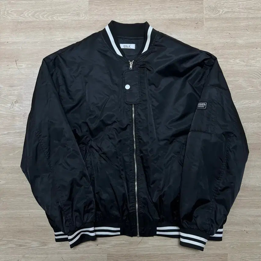 [BUNJANG] UliA MA-1 Bomber Jacket - Black XL / UliA 유리아 MA-1 항공점퍼 봄버자켓 [블랙] XL/105