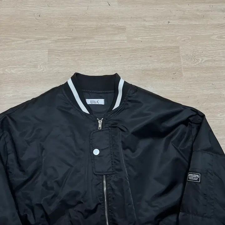[BUNJANG] UliA MA-1 Bomber Jacket - Black XL / UliA 유리아 MA-1 항공점퍼 봄버자켓 [블랙] XL/105