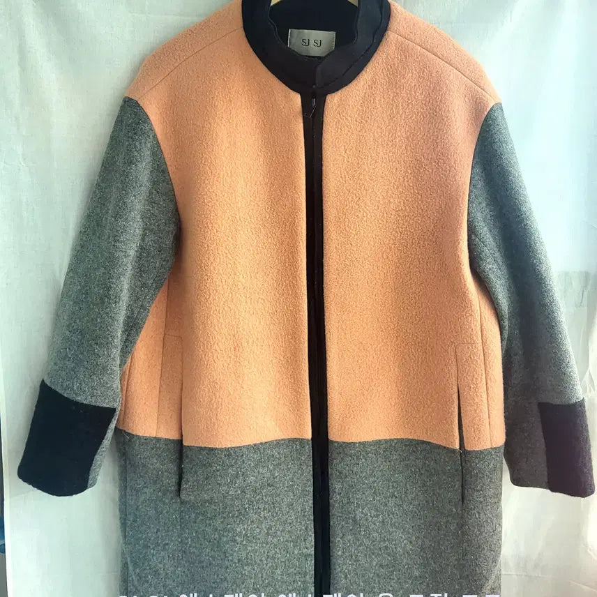 [BUNJANG] SJ Vintage Wool Zip-Up Coat - Women&