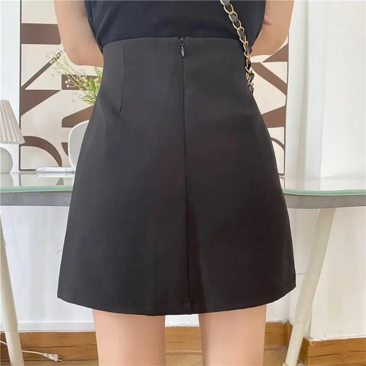 [BUNJANG] Unique Colorblock Skirt / [새상품] 유니크 배색 스커트
