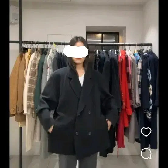 [BUNJANG] Something Vintage Gransasso Oversized Wool Coat / 썸띵빈티지 그랑사쏘 오버핏 울 코트