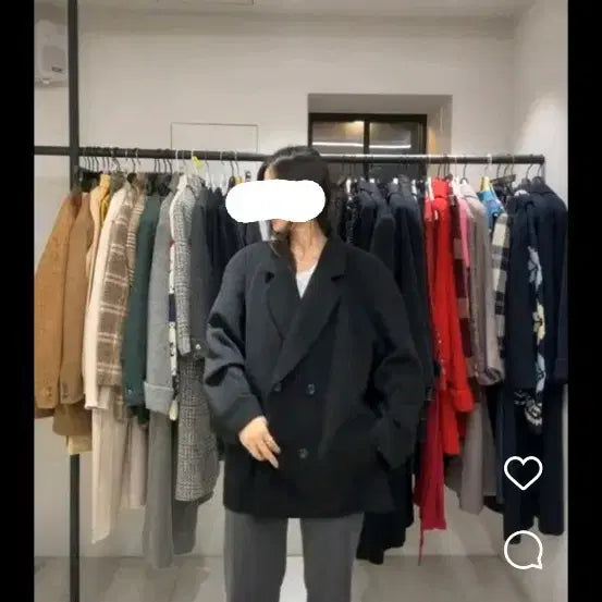 [BUNJANG] Something Vintage Gransasso Oversized Wool Coat / 썸띵빈티지 그랑사쏘 오버핏 울 코트