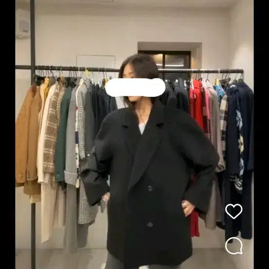 [BUNJANG] Something Vintage Gransasso Oversized Wool Coat / 썸띵빈티지 그랑사쏘 오버핏 울 코트