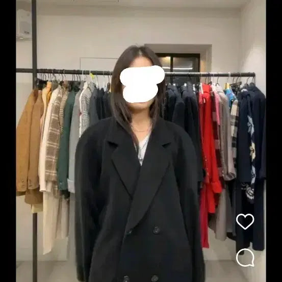 [BUNJANG] Something Vintage Gransasso Oversized Wool Coat / 썸띵빈티지 그랑사쏘 오버핏 울 코트