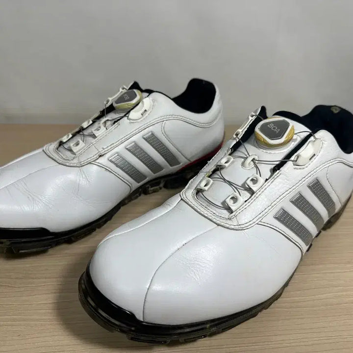 [BUNJANG] Adidas Golf BOA System Golf Shoes (White) - 265mm / 아디다스 골프화 흰색 BOA 시스템  265 /사진참고