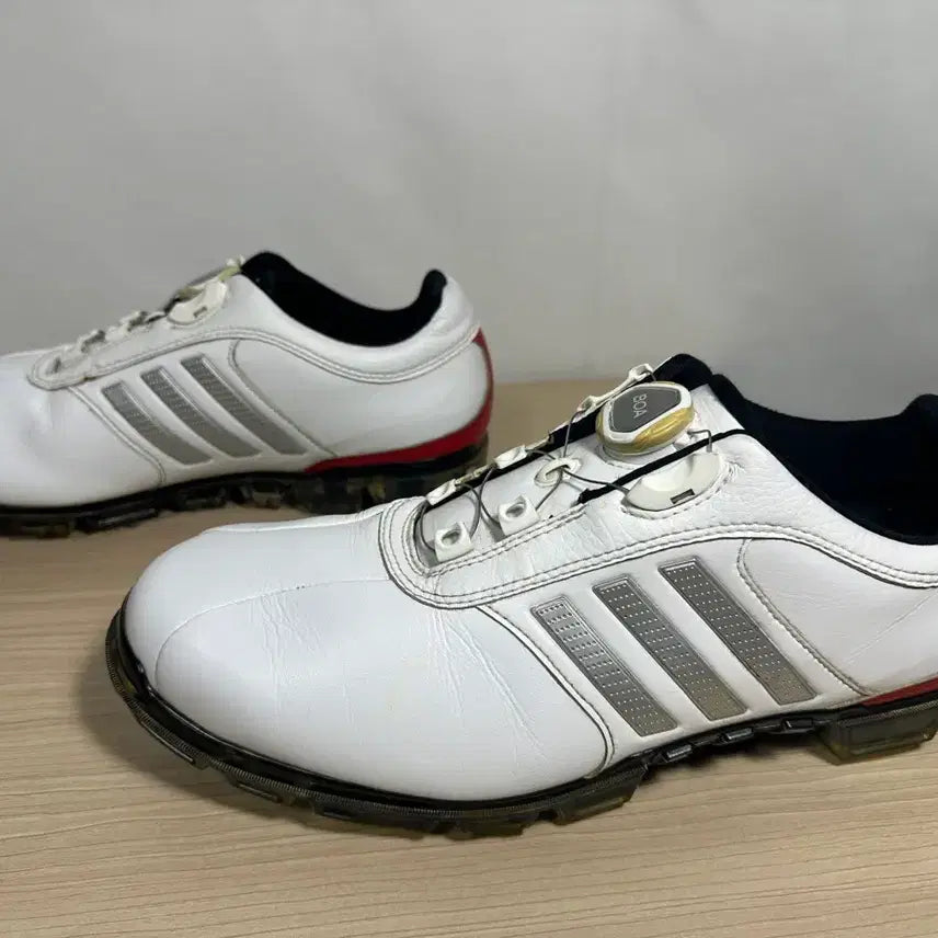 [BUNJANG] Adidas Golf BOA System Golf Shoes (White) - 265mm / 아디다스 골프화 흰색 BOA 시스템  265 /사진참고