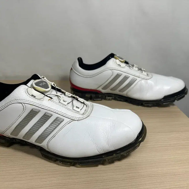 [BUNJANG] Adidas Golf BOA System Golf Shoes (White) - 265mm / 아디다스 골프화 흰색 BOA 시스템  265 /사진참고