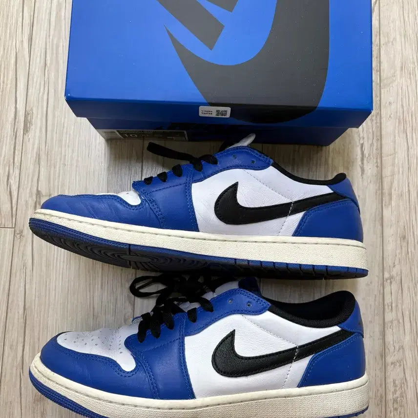 [BUNJANG] Nike Jordan 1 Low Royal Blue Sneakers / 조던 1 로우 로얄블루 280