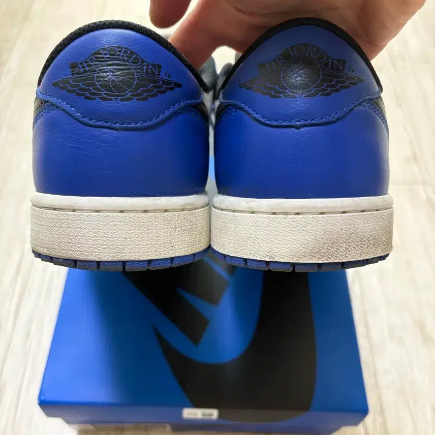 [BUNJANG] Nike Jordan 1 Low Royal Blue Sneakers / 조던 1 로우 로얄블루 280