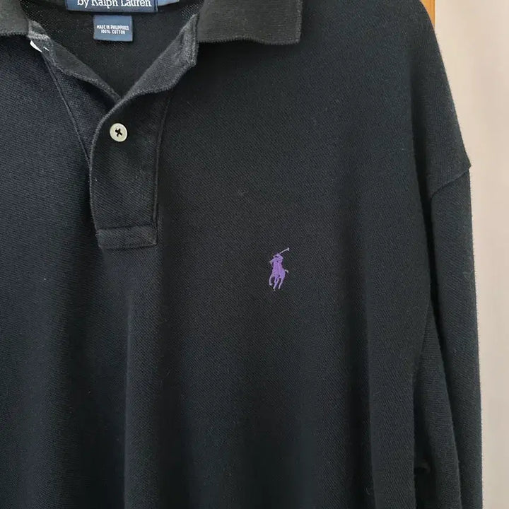 [BUNJANG] Polo Ralph Lauren Long Sleeve Polo Shirt / 폴로 랄프로렌 긴팔 카라티 진네이비 (사이즈M)