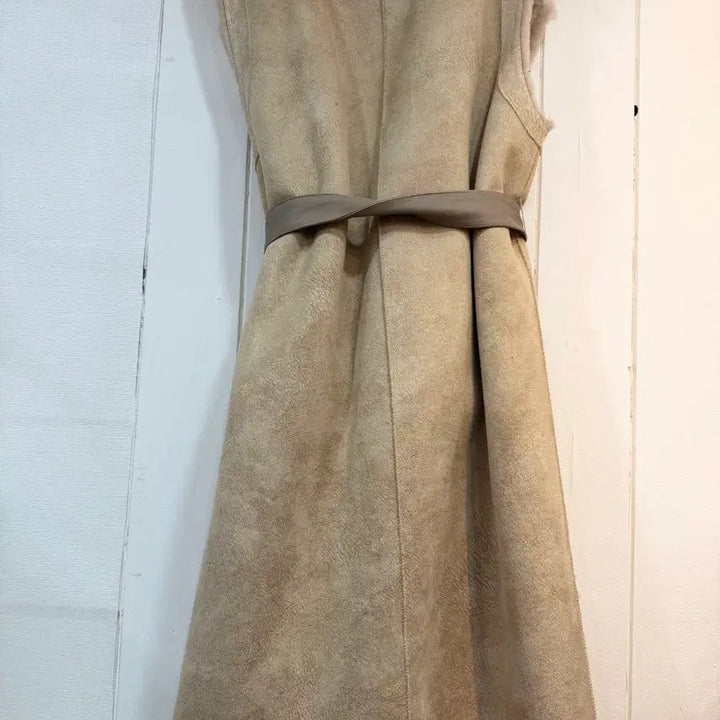 [BUNJANG] Ivory Wool Vest / 아이보리 퍼 베스트 조끼 양모100