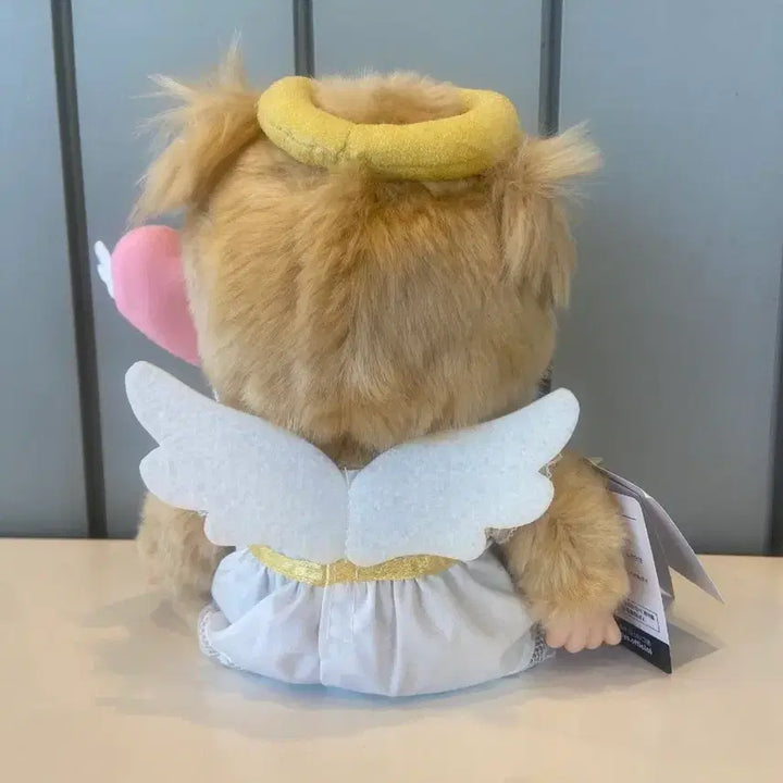 [BUNJANG] Monchhichi 50th Anniversary Love Angel Monchhichi Doll / 몬치치 50주년 러브엔젤 몬치치