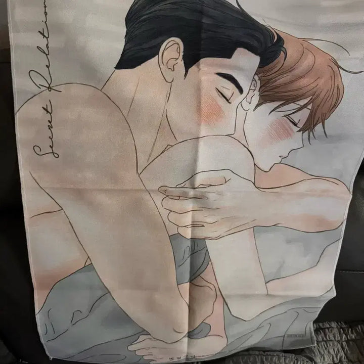 [BUNJANG] Secret Relationship Webtoon Acrylic Stand / 웹툰 비밀사이 오디오북 패브릭 포스터 아크릴 스탠드 굿즈 새상품
