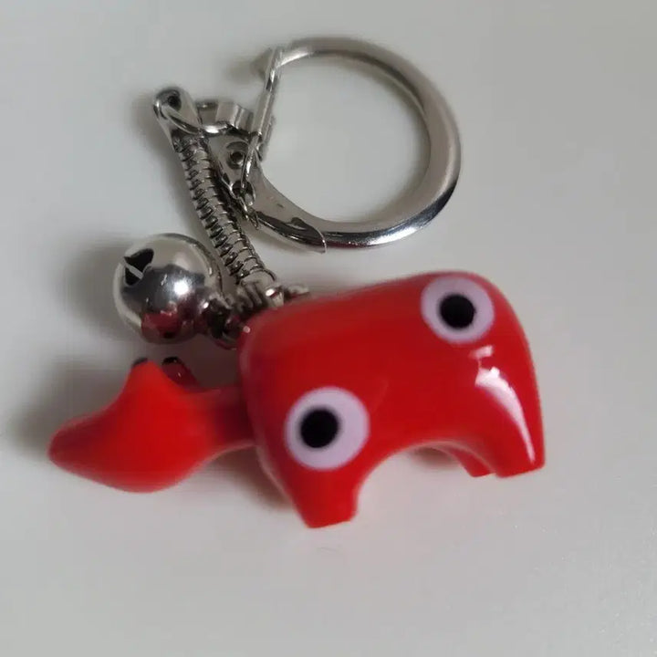 [BUNJANG] Red Character Keychain - New / 일본관광지 빨간 캐릭터 키링 새상품