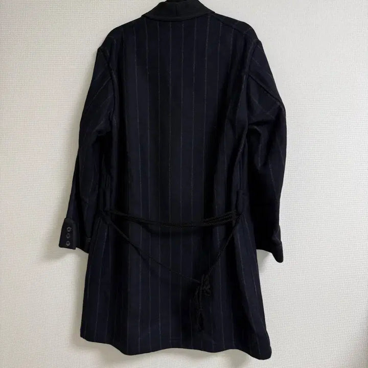 [BUNJANG] Wacko Maria Wool Stripe Smoking Jacket / 와코마리아 울 스트라이프 스모킹 자켓