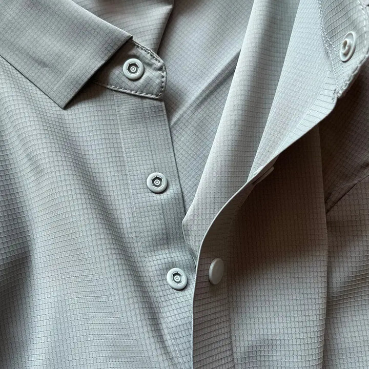 [BUNJANG] Seamless Tech Collar T-Shirt / <봄신상품> 심리스테크 카라티 (고신축성)