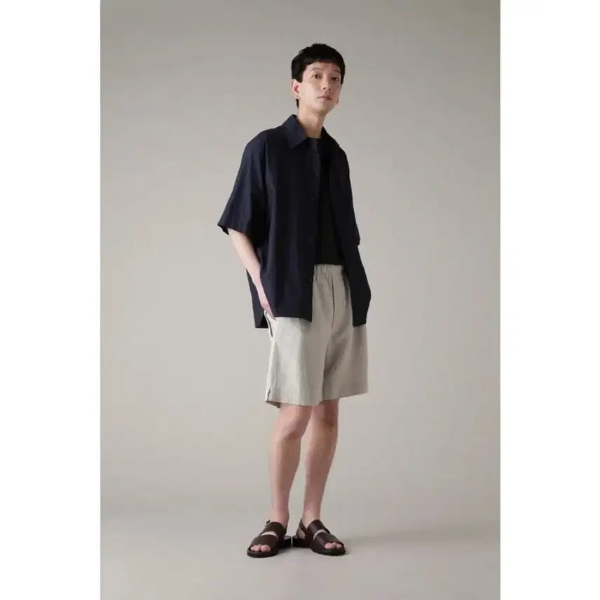 [SOLD OUT] MHL / 오버사이즈 코튼 저지 티셔츠 블랙 / M