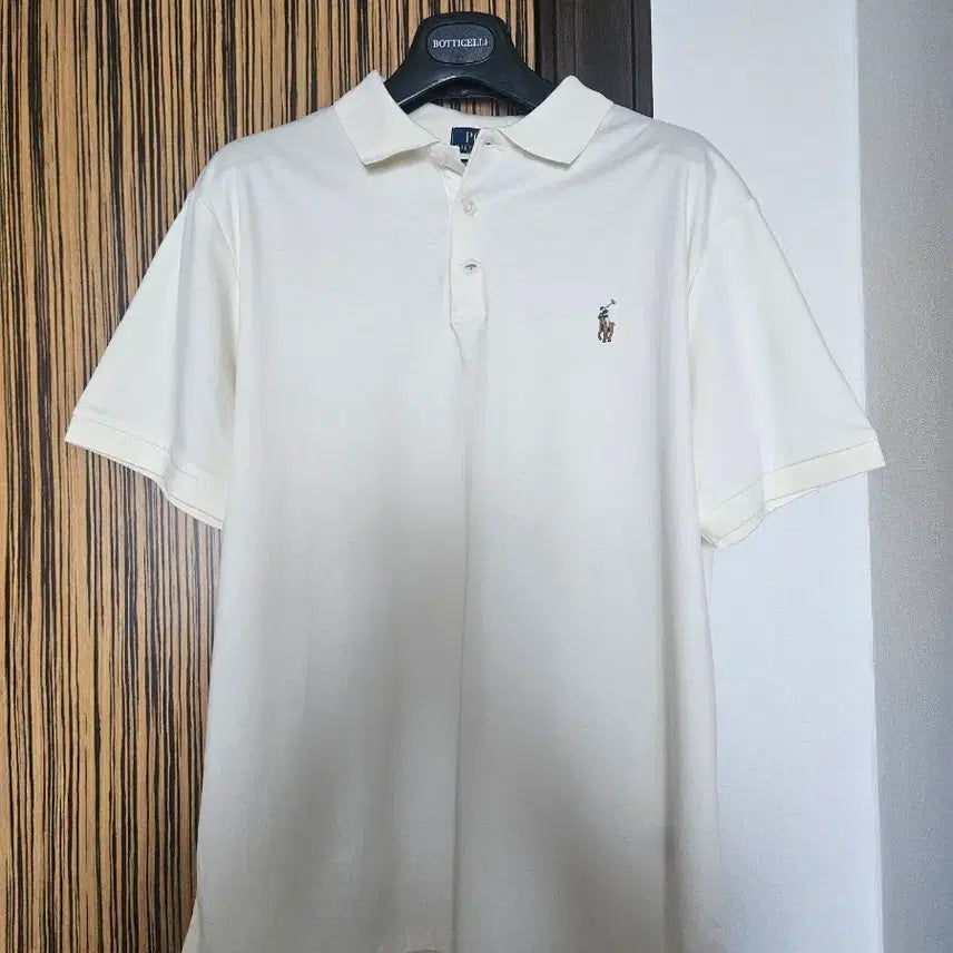 [BUNJANG] Polo Ivory Short Sleeve Polo Shirt / 폴로 아이보리색 반팔 카라티 판매합니다
