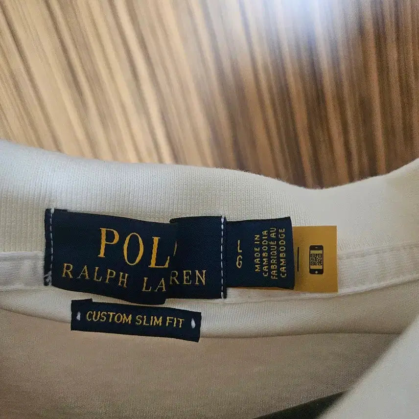 [BUNJANG] Polo Ivory Short Sleeve Polo Shirt / 폴로 아이보리색 반팔 카라티 판매합니다