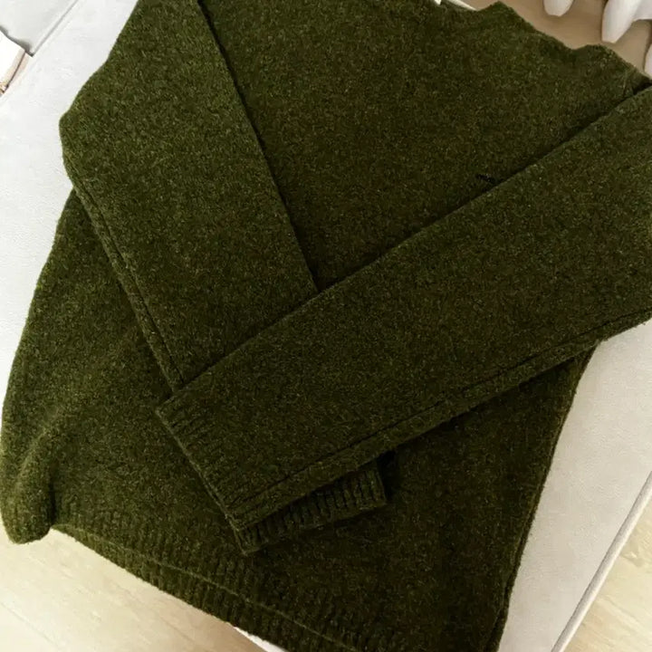 [BUNJANG] Ethos Green Knit Sweater / Ethos 니트