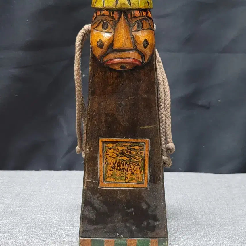[BUNJANG] Wooden Jangseung Sculpture / 장승 목각