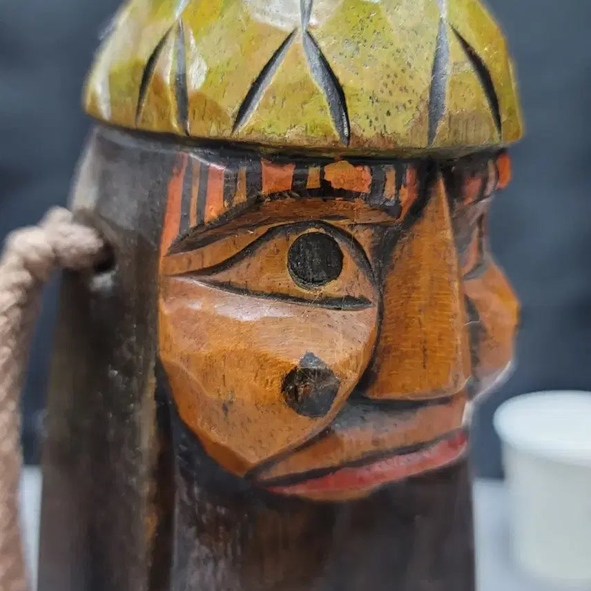 [BUNJANG] Wooden Jangseung Sculpture / 장승 목각