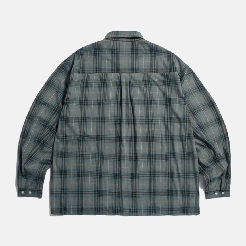 [BUNJANG] Espionage Checkered Shirt Vintage Blue L Size / (새상품) 에스피오나지 체크셔츠 빈티지 블루 L사이즈