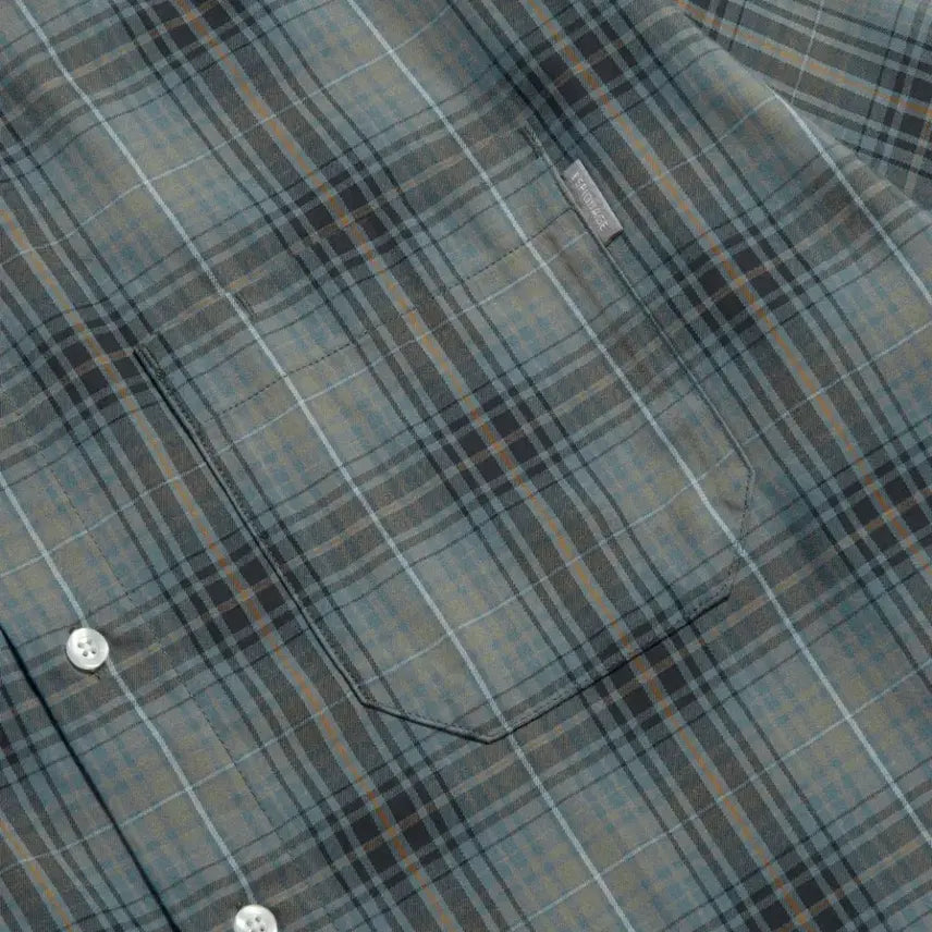[BUNJANG] Espionage Checkered Shirt Vintage Blue L Size / (새상품) 에스피오나지 체크셔츠 빈티지 블루 L사이즈