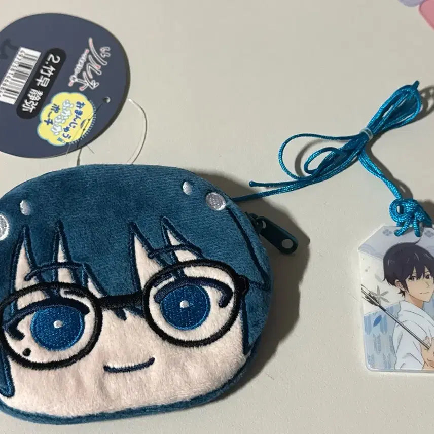 [BUNJANG] Tsurune Takehaya Seiya Omamori and Manju Pouch Bundle Set / 츠루네 타케하야 세이야 오만쥬 파우치 만쥬 파우치 오마모리 일괄 양도