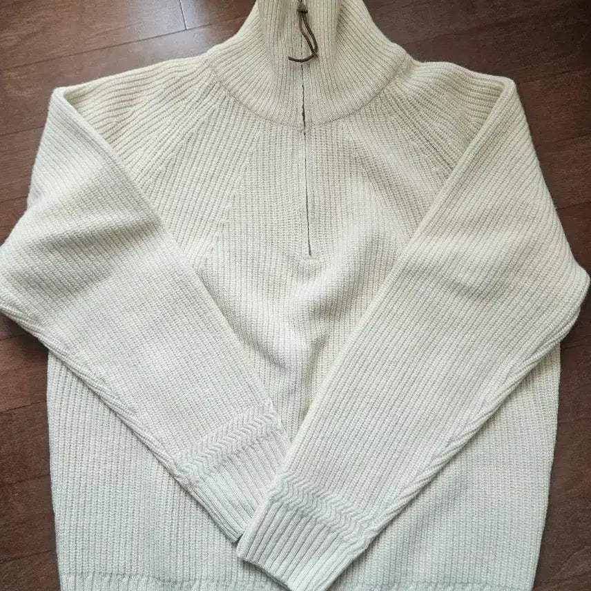 [BUNJANG] Boogie Holiday Half-Zip Knit Sweater / 부기홀리데이 하프집업 니트