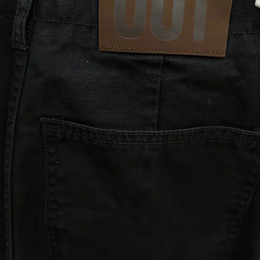 [BUNJANG] OOT Black Cargo Wide Pants / OOT 블랙 카고 와이드 팬츠