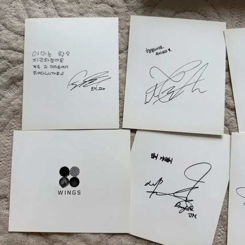 [SOLD OUT] 방탄 BTS 윙즈 앨범 + 포카 일괄