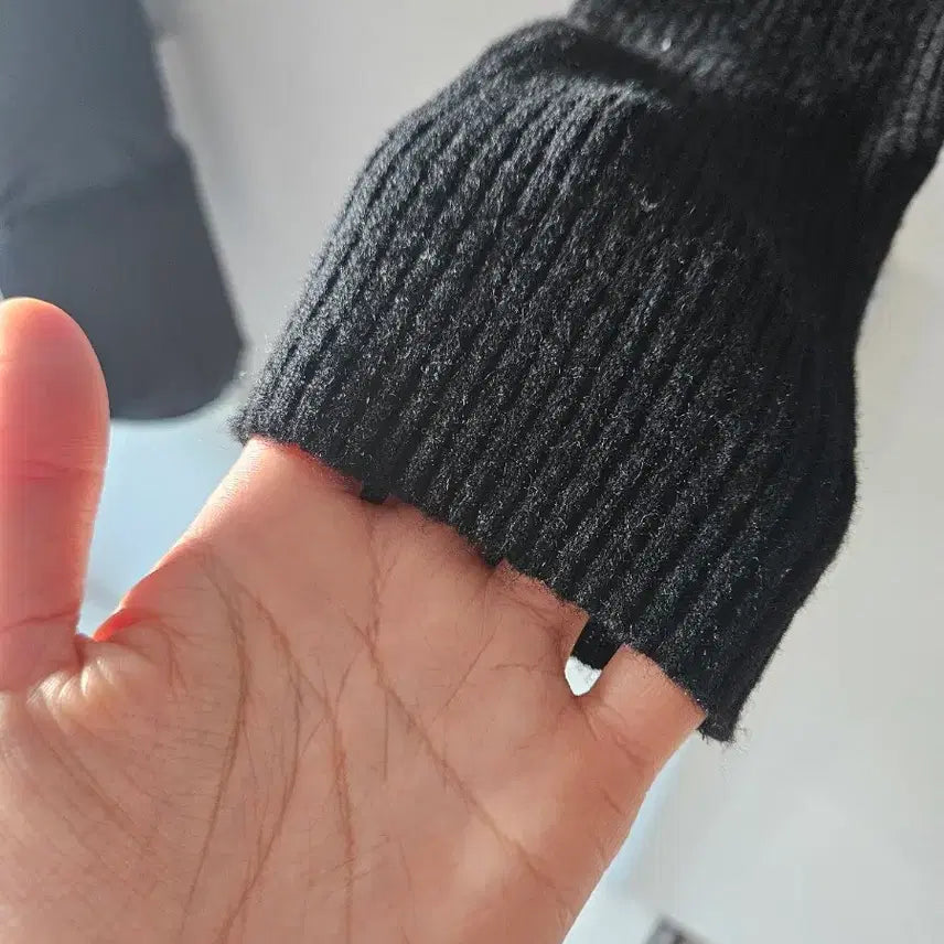[BUNJANG] Square Neck Knit Top / 스퀘어넥니트티셔츠