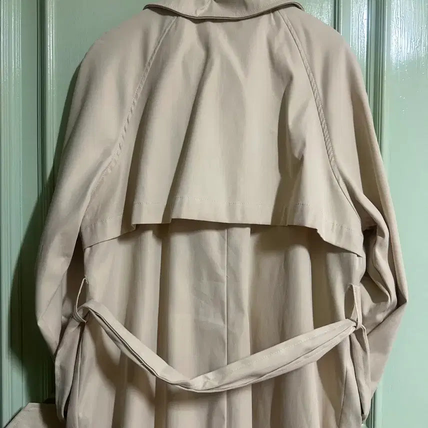 [BUNJANG] Cream Beige Trench Coat / 봄 트렌치코트